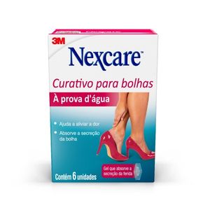 Curativo Nexcare 6 Unidades para Bolhas