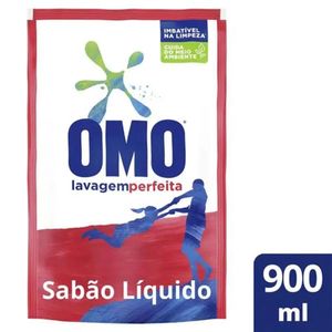 Lava-Roupas Omo Líquido Lavagem Perfeita 900ml