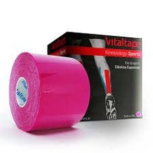 Fita de Kinesio Vitaltape 5cm X 5M Pink