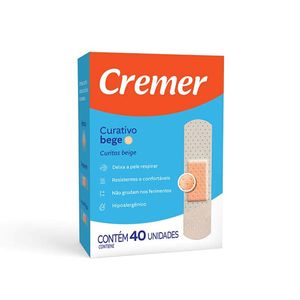 Curativo Cremer Flexível Bege 40 Unidades