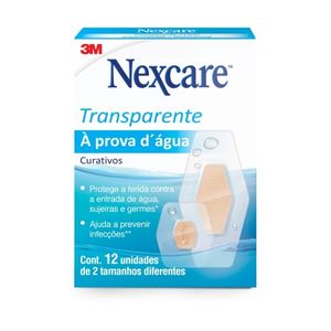 Curativo Nexcare à Prova d Água Tradicional 15 Unidades