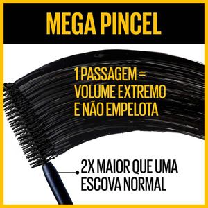 Máscara para Cílios Maybelline Colossal Super Filme Preto