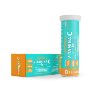 C-Triple Vitamina C 1g 10 Comprimidos Efervescentes Divina Pharma
