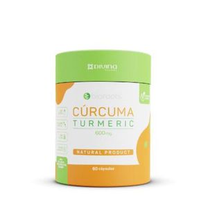 Cúrcuma Turmeric 600mg 60 Cápsulas Bioroots