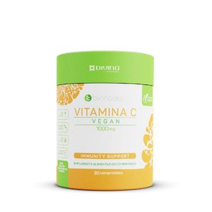 Vitamina C 1000mg 30 Comprimidos Bioroots Divina Pharma