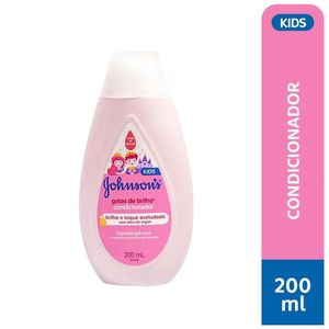 Condicionador Johnsons Kids Infantil Gotas de Brilho 200ml