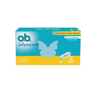 Absorvente O B Proconfort Médio 16 Unidades