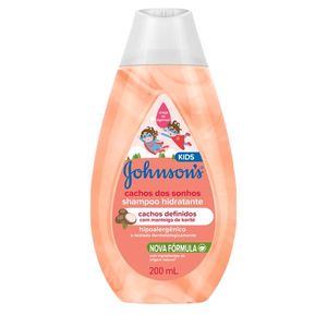 Shampoo Johnsons Kids Infantil Cachos dos Sonhos 200ml