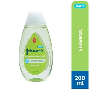 Shampoo Johnsons Baby Infantil Cabelos Claros 200ml