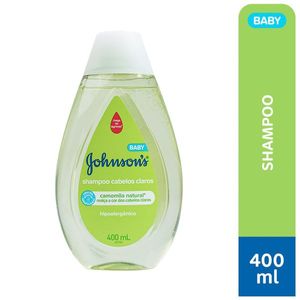 Shampoo Johnsons Baby Infantil Cabelos Claros 400ml