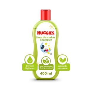 Shampoo Huggies Camomila Seguro para Recém-Nascidos 400 ml