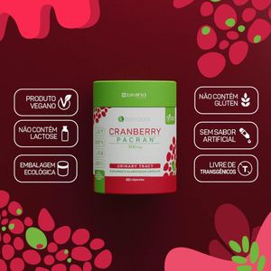 Cranberry 500mg 60 Cápsulas Bioroots Divina Pharma