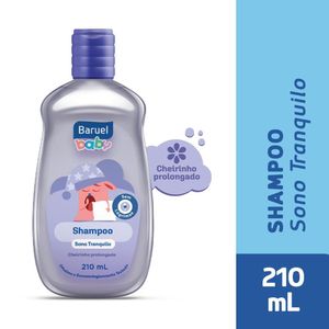 Shampoo Infantil Baruel Sono Tranquilo 210ml