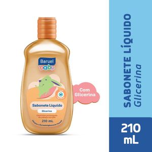 Sabonete Líquido Infantil Baruel Com Glicerina 210Ml