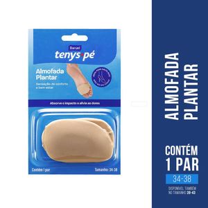 Almofada Plantar Tenys Pé Siligel 34/38