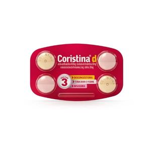 Coristina D 4 Comprimidos Hypera Pharma Avulso