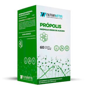 Suplemento Nutra Vitta Própolis 60 Cápsulas Sorocaps