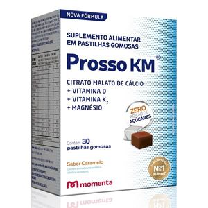Prosso KM 30 Comprimidos Mastigáveis Momenta Novo