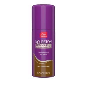 Spray Koleston Retoque Instantâneo Castanho Claro 100Ml