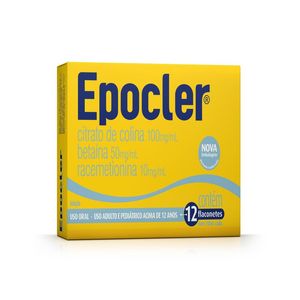 Epocler Solução Oral Hepatoprotetor Hypera 10ml com 12 Unidades