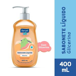 Sabonete Líquido Infantil Baruel Com Glicerina 400Ml