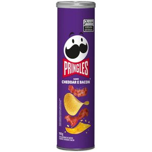 Salgadinho Pringles Cheddar e Bacon 109g