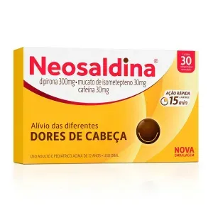 Neosaldina Analgésico Hypera 30 Drágeas
