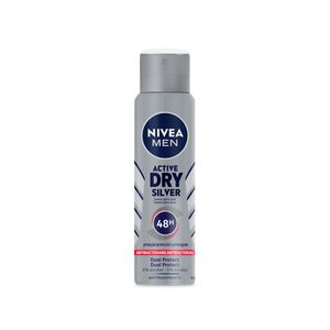 Desodorante Nivea For Men Protect Silver Aerossol 150ml