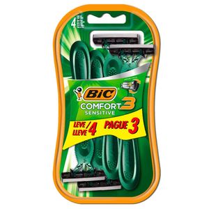 Aparelho De Barbear Bic Comfort3 Sensitive