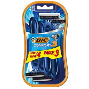 Aparelho De Barbear Bic Comfort3 Pele Normal