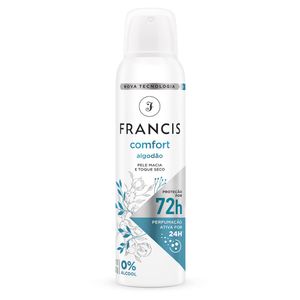 Desodorante Francis Aerossol 150ml Clássico Branco Rosas de Versailles