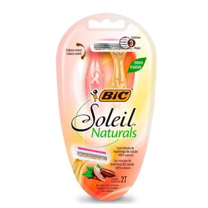 Aparelho Depilatório Bic Soleil - 2 Unidades - Naturals