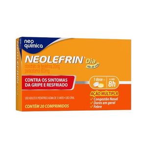 Neolefrin Dia 800mg/20mg 20 Comprimidos