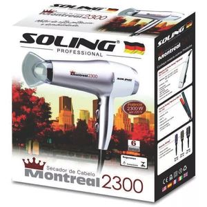 Secador De Cabelo Soling Montreal 127V 2300W