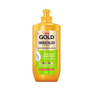 Creme Para Pentear Niely Gold 250ml Hidratante Água de Coco