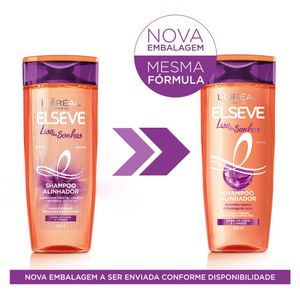 Shampoo Elseve Liso dos Sonhos 400ml