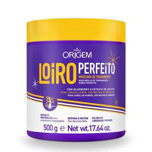 Nazca Origem Máscara Capilar Loiro Perfeito 500g