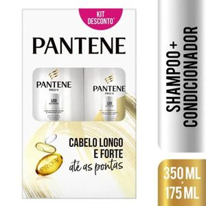 Kit Pantene Liso Extremo Shampoo 350ml + Condicionador 175ml