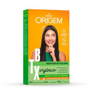 Kit Origem Todos os Tipos Shampoo 35ml + Btx Condicionador 100g + Par Luvas