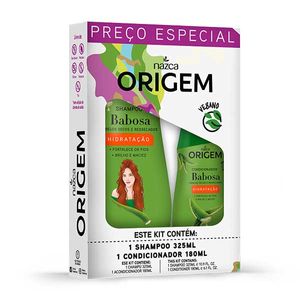 Kit Origem Saudade de Babosa Shampoo 325ml + Condicionador 180ml