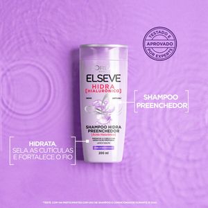 Shampoo Elseve Hidra Hialurônico 200ml