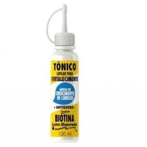 Tônico Capilar Gota Dourada 100ml Biotina