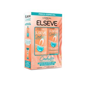 Kit Elseve Shampoo 375ml + Condicionador Cachos Dos Sonhos 170ml