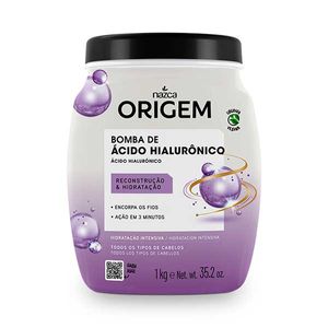 Creme Cabelo Origem Bomba Ácido Hialurônico 1kg