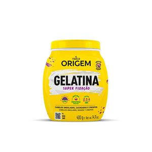 Creme para Cabelo Origem Gelatina Super Fixação 400g