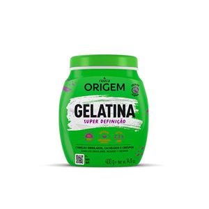 Creme para Cabelo Origem Gelatina Super Definição 400g