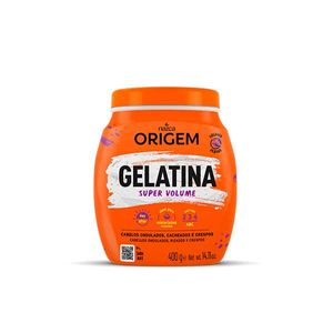 Creme para Cabelo Origem Gelatina Super Volume 400g