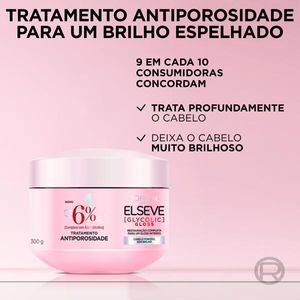 Creme para Cabelo Elseve Glycolic Gloss 300g