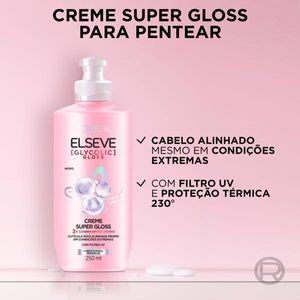 Creme para cabelo Elseve Glycolic Gloss 250ml