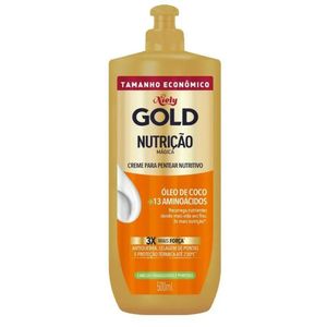 Creme para Pentear Niely Gold 500ml Nutrição